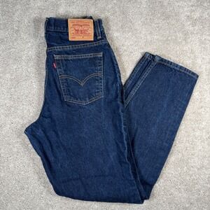 Vintage Women's Levis 550 Relaxed Fit Tapered Leg Jeans Size 16 Mis L USA Made
